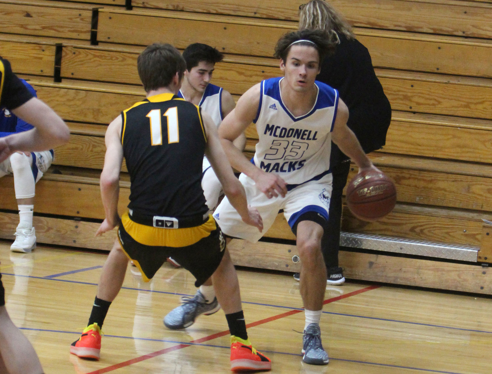 Cadott at McDonell boys basketball 1-15-19